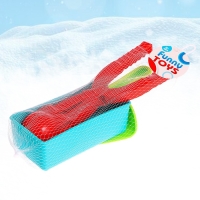 Набор для игры со снегом и песком «Радость», 3 предмета, цвета МИКС Набор для игры со снегом и песком «Радость», 3 предмета, цвета МИКС