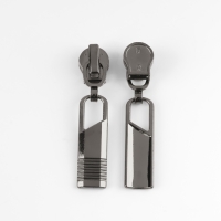 Бегунок автоматический для молнии «Спираль», №5, 10 шт, цвет чёрный никель Бегунок автоматический для молнии «Спираль», №5, 10 шт, цвет чёрный никель