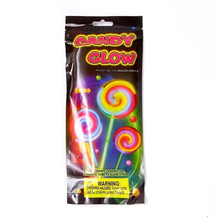 Неоновая палочка «Леденец», МИКС Неоновая палочка «Леденец», МИКС