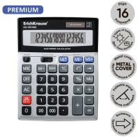 Калькулятор настольный 16-разрядный ErichKrause DC-5516M Калькулятор настольный 16-разрядный ErichKrause DC-5516M