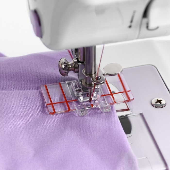 Лапка для швейных машин, для параллельных швов, с разметкой, 4,8 &times; 3 &times; 0,2 см