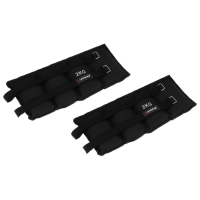 Утяжелители ONLYTOP, 2 шт. х 2 кг, цвет чёрный Утяжелители ONLYTOP, 2 шт. х 2 кг, цвет чёрный