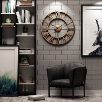 Часы настенные, серия: Лофт, "Талан", дискретный ход, d-60 см Часы настенные, серия: Лофт, "Талан", дискретный ход, d-60 см