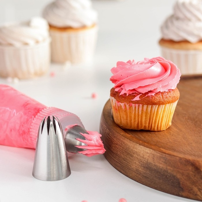 Насадка кондитерская KONFINETTA &laquo;Закрытая звезда&raquo;, d=3 см, выход 1 см, нержавеющая сталь