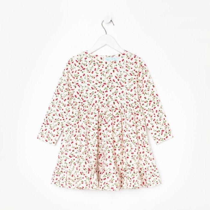 Платье KAFTAN Платье KAFTAN "Розы", р. 30 (98-104), белый