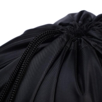 Мешок для обуви 420&times;340 мм, Calligrata &laquo;Стандарт&raquo;, (мягкий полиэстер, плотность 210 D), чёрный