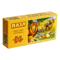 Пазл «Обитатели саванны», 80 деталей Пазл «Обитатели саванны», 80 деталей