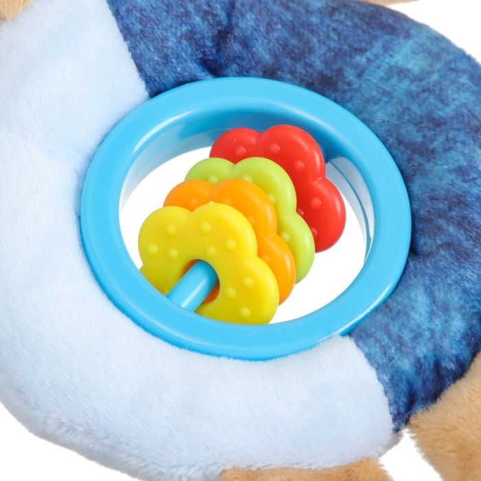 Игрушка-погремушка мягкая &laquo;Мишка&raquo;, Mum&Baby