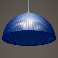 Люстра BayerLux Подвес BayerLuxная "Волна" E27 15Вт синий 40х40х18(+60)см