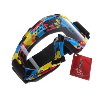 Очки-маска для езды на мототехнике, стекло прозрачное, бомбер, ОМ-22 Очки-маска для езды на мототехнике, стекло прозрачное, бомбер, ОМ-22