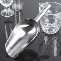 Совок из нержавеющей стали для льда и сыпучих продуктов, 30,5&times;13,5&times;6 см, цвет хромированный