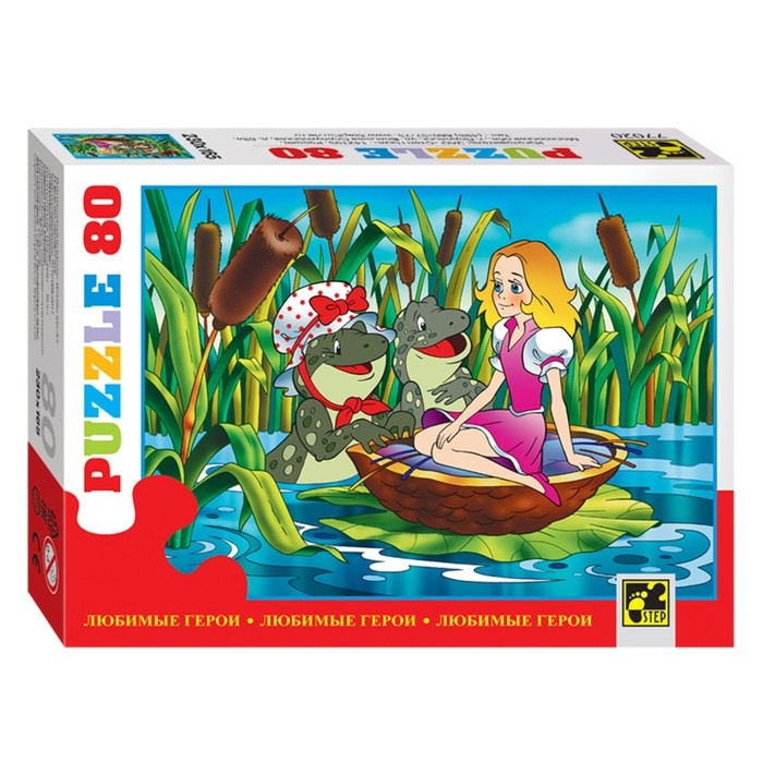 Пазлы &laquo;Любимые герои&raquo;, 80 элементов, МИКС