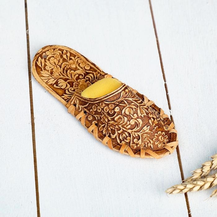 Игольница &laquo;Рябинка&raquo;, 6&times;14 см, береста