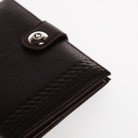 Обложка для документов 2 в 1: автодокументы, паспорт, цвет чёрный Обложка для документов 2 в 1: автодокументы, паспорт, цвет чёрный