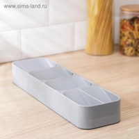 Подставка для столовых приборов Доляна Harm, цвет МИКС