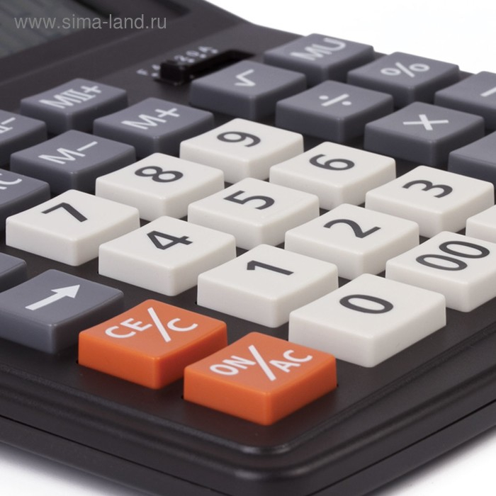 Калькулятор настольный 12 разрядов STAFF PLUS STF-333, двойное питание Калькулятор настольный 12 разрядов STAFF PLUS STF-333, двойное питание