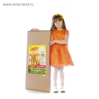 Конструктор &laquo;Большой кукольный дом&raquo;, без мебели и текстиля, фанера &mdash; 3 мм, этаж: 33 см