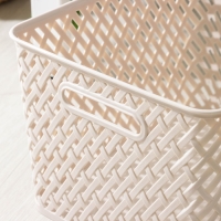 Корзина для хранения &laquo;Плетёнка&raquo;, 35&times;29&times;22.5 см, бежевая