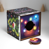 Копилка куб "Змея. Всё сбудется" 10х10х10 см Копилка куб "Змея. Всё сбудется" 10х10х10 см