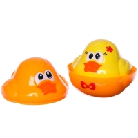 Набор игрушек для ванны &laquo;Уточка - матрешка, 4 шт, Крошка Я