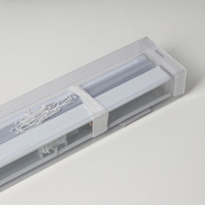 Жалюзи горизонтальные 60&times;160 см, цвет белый