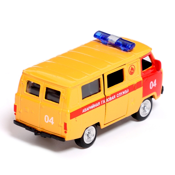 Машина металлическая &laquo;УАЗ 3962. Газовая Служба&raquo;, инерция, 1:50