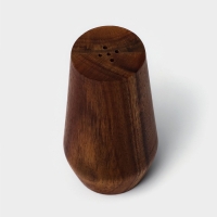 Банка для специй &laquo;Солонка&raquo;, 10&times;5,6 см, акация