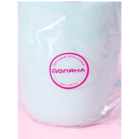 Кружка пластиковая Доляна &laquo;Нежность&raquo;, 350 мл, цвет голубой