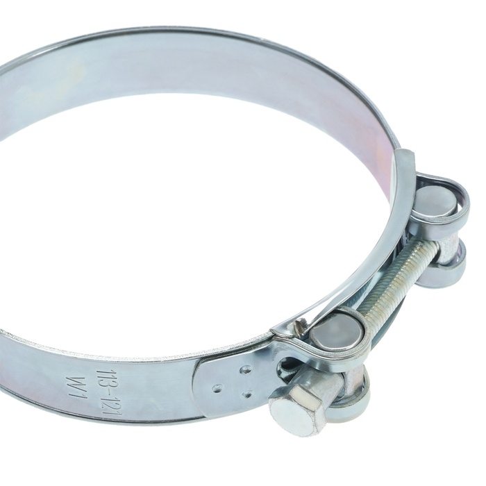 Хомут силовой ZEIN engr, диаметр 113-121 мм, ширина 24 мм, оцинкованный Хомут силовой ZEIN engr, диаметр 113-121 мм, ширина 24 мм, оцинкованный