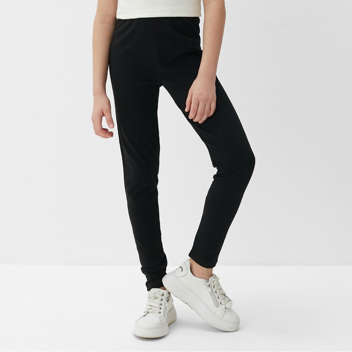 Лосины для девочки MINAKU цвет черный, рост 128 Лосины для девочки MINAKU цвет черный, рост 128