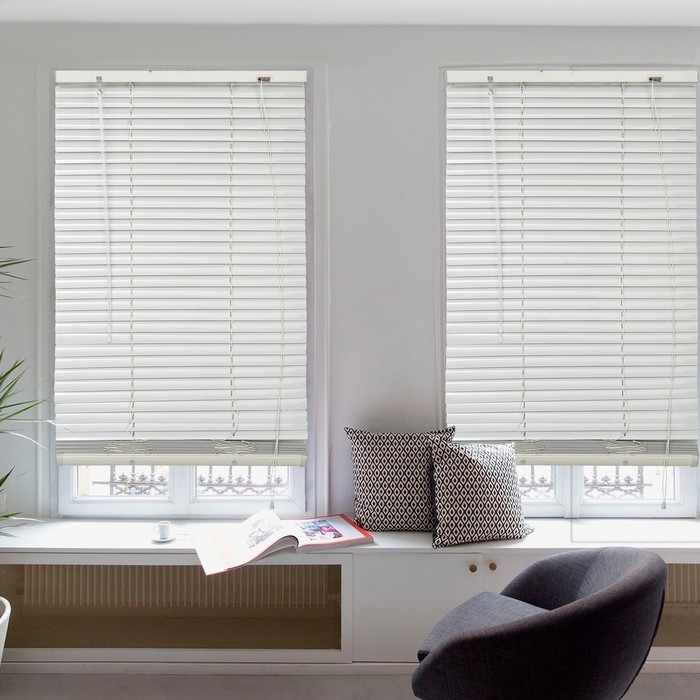 Жалюзи горизонтальные 60&times;160 см, цвет бежевый