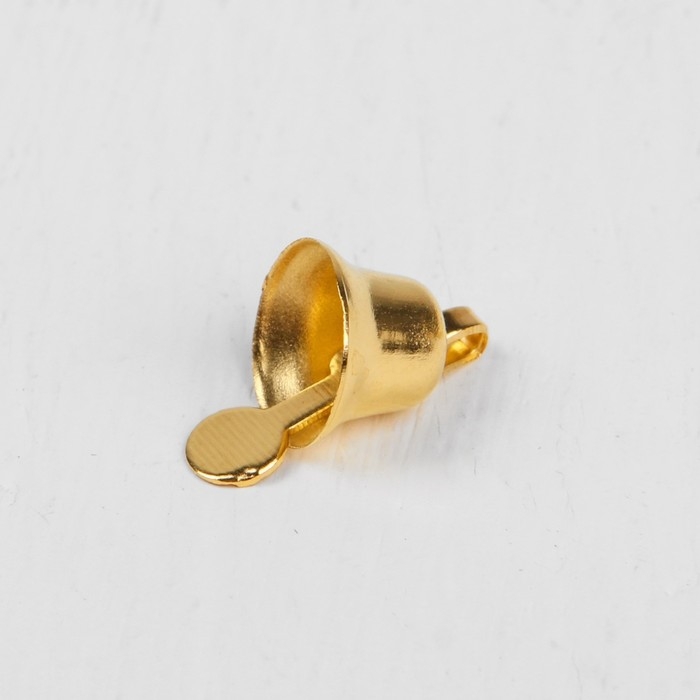 Колокольчик для рукоделия, набор 20 шт., размер 1 шт. &mdash; 0,8 см, цвет золотой