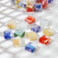 Декор стекло "Квадрат" (240-250 гр 33 шт) микс Декор стекло "Квадрат" (240-250 гр 33 шт) микс