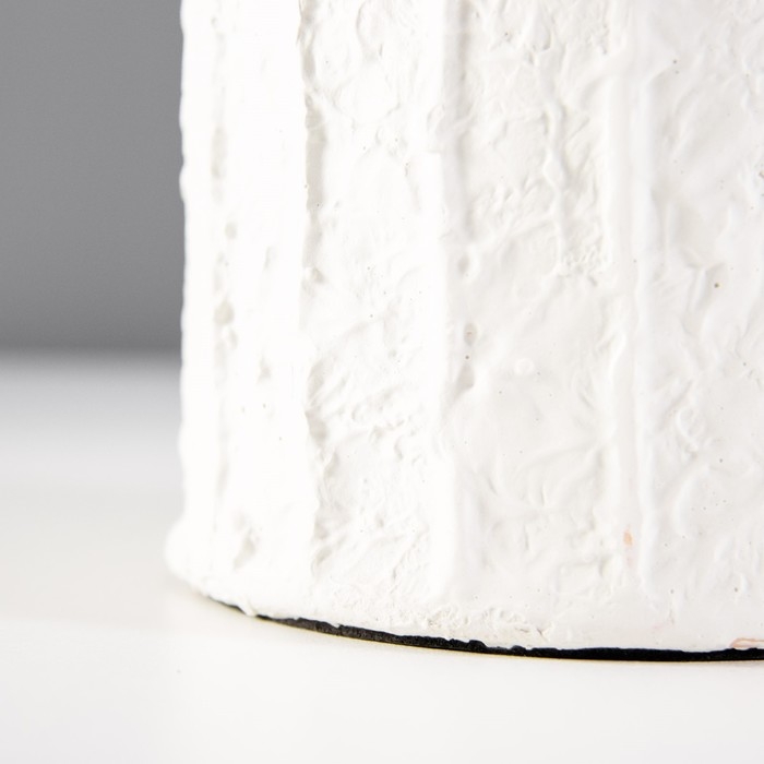 Настольная лампа Настольная лампа "Киана" Е14 40Вт бело -черный 20х20х33см RISALUX