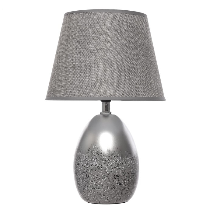 Настольная лампа "Лиднер" Е14 40Вт серо-серебристый 23х23х36 см