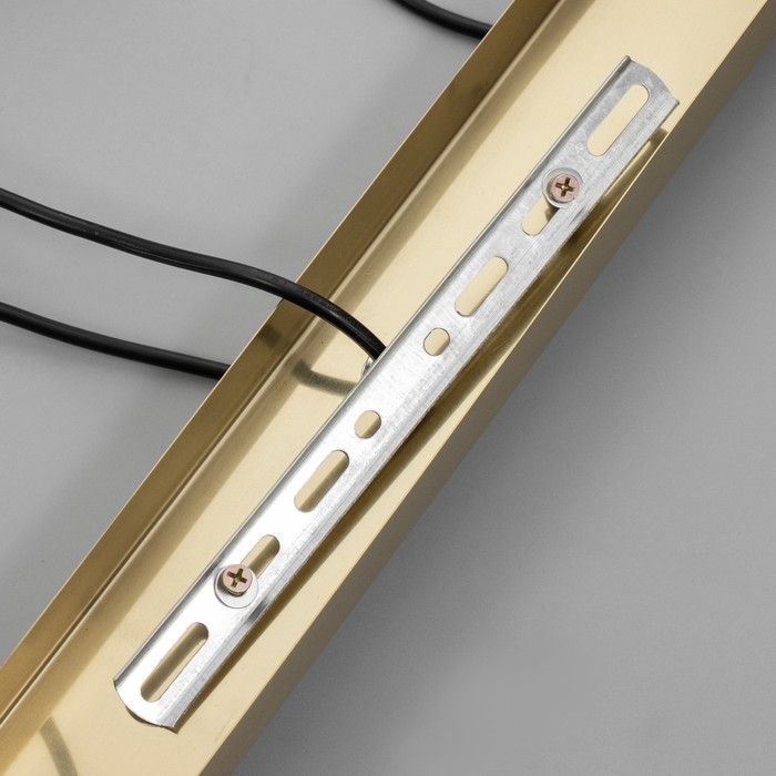 Светильник BayerLux Подвес BayerLuxной "Гелла" 3хLED 18Вт 4000К латунь 50х4х30-180см