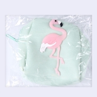 Сумка для куклы «Фламинго», цвет зелёный Сумка для куклы «Фламинго», цвет зелёный