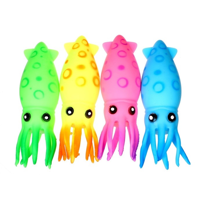 Мялка &laquo;Кальмар&raquo; с пастой, цвета МИКС
