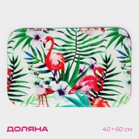 Коврик для ванной и тулета Доляна &laquo;Лагуна&raquo;, 40&times;60 см