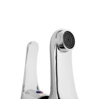 Смеситель для раковины ZEIN Z50152, однорычажный, картридж 35 мм, с подводкой, хром Смеситель для раковины ZEIN Z50152, однорычажный, картридж 35 мм, с подводкой, хром