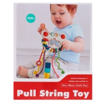 Игрушка развивающая для малышей &laquo;Крабик&raquo;, тянучка с сортером