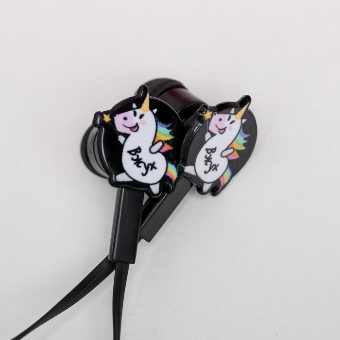 Подарочный набор: наушники вакуумные и кейс для наушников &laquo;Единорог&raquo;, модель VBT - 1,25