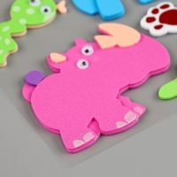 Набор наклеек из EVA "Животные", 9 шт