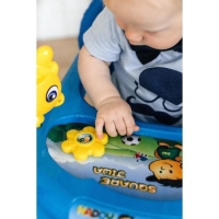 Ходунки &laquo;Солнышко&raquo;, 7 колес, муз. игрушки, синий