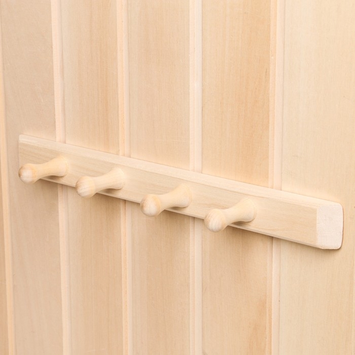 Вешалка 4 крючка, липа Вешалка 4 крючка, липа "Добропаровъ"