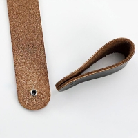 Ручка-скоба CAPPIO RSC010, кожа, м/о 96 мм, цвет черный