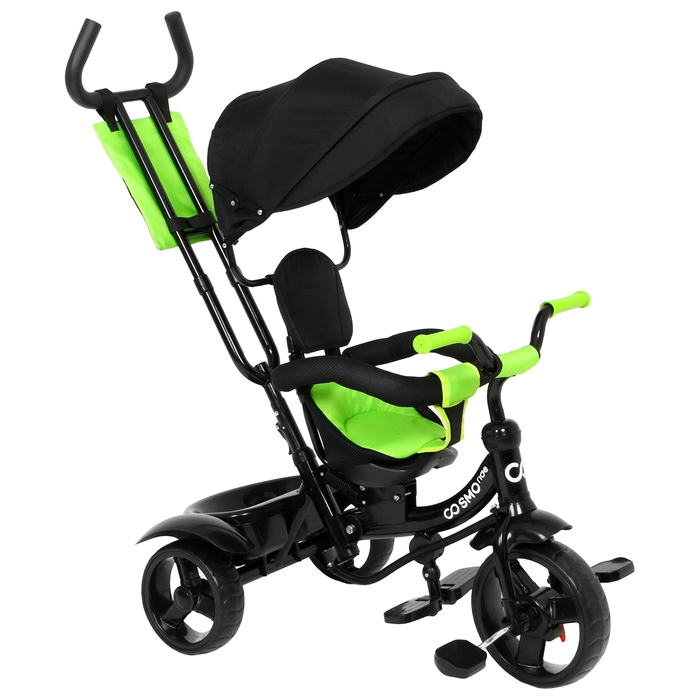 Велосипед трёхколёсный COSMORIDE MX-03GN, цвет зелёный
