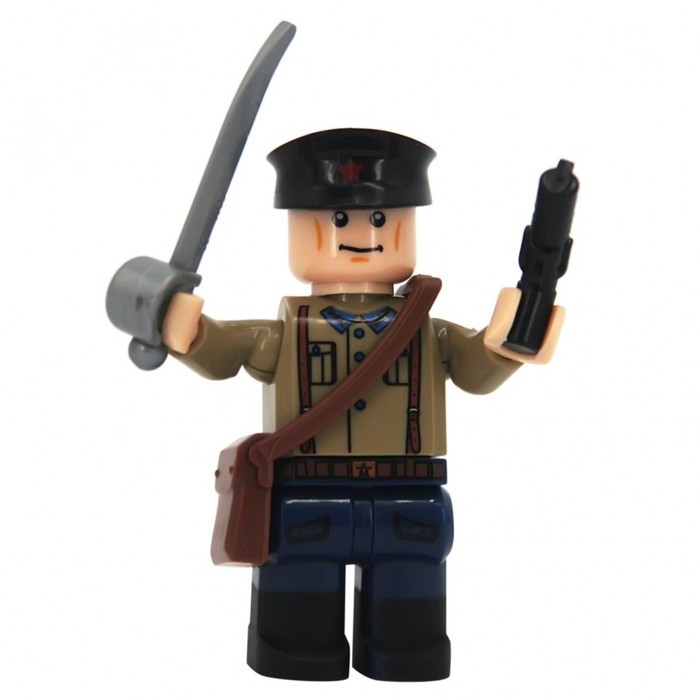 Конструктор &laquo;Солдатик&raquo;, солдаты Красной Армии, МИКС