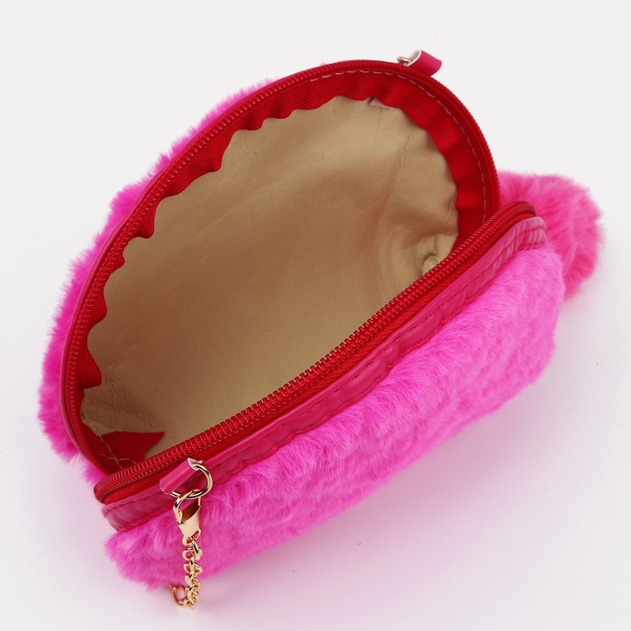 Сумка детская для девочки на молнии, цвет малиновый Сумка детская для девочки на молнии, цвет малиновый