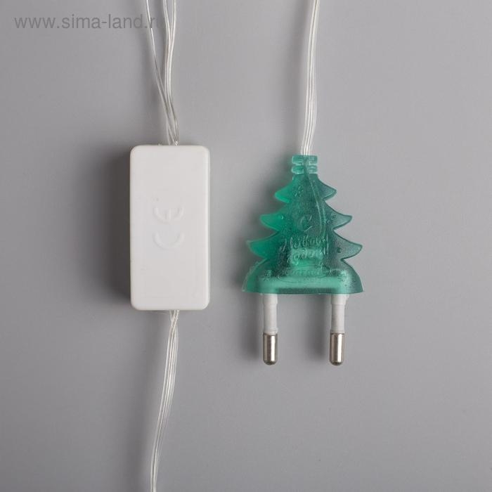 Гирлянда «Нить» 5 м с насадками «Сосульки граненые», IP20, прозрачная нить, 20 LED, свечение мульти (RG/RB), мигание, 220 В Гирлянда «Нить» 5 м с насадками «Сосульки граненые», IP20, прозрачная нить, 20 LED, свечение мульти (RG/RB), мигание, 220 В